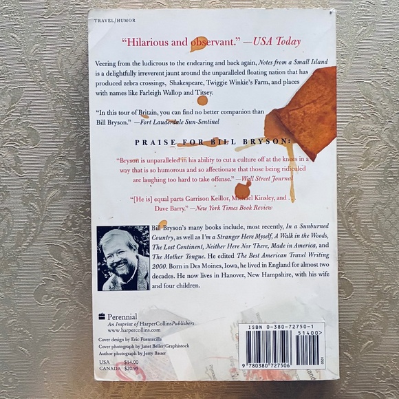 Notes From A Small Island 🇬🇧 paperback - Picture 2 of 2